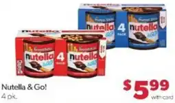 Family Fare Nutella & Go! offer
