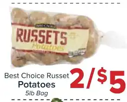 Valu Market Best Choice Russet Potatoes offer