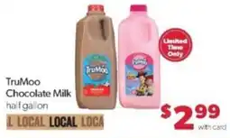 Family Fare Trumoo chocolate milk offer