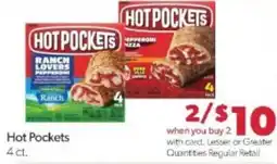 Family Fare Hot Pockets offer