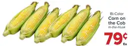 Valu Market Bi-Color Corn on the Cob In-the-Husk offer
