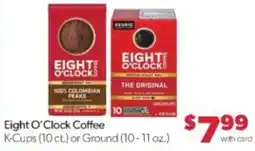 Family Fare Eight O'Clock Coffee offer