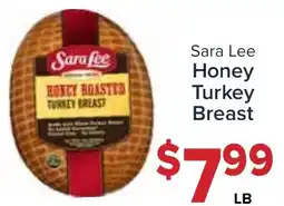 Valu Market Sara Lee Honey Turkey Breast offer