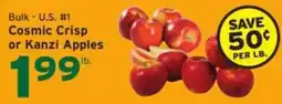 Hannaford Cosmic Crisp or Kanzi Apples offer