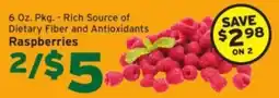 Hannaford Raspberries offer