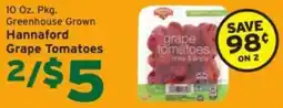 Hannaford Hannaford grape tomatoes offer
