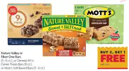 Family Fare Nature Valley or Fiber One Bars offer