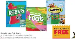 Family Fare Betty Crocker Fruit Snacks offer