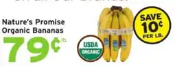 Hannaford Nature's Promise Organic Bananas offer