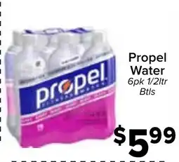 Valu Market Propel Water offer