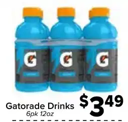 Valu Market Gatorade Drinks offer