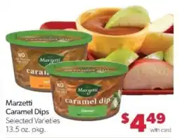 Family Fare Marzetti caramel dips offer