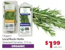 Family Fare Local Roots Herbs offer
