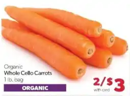 Family Fare Organic Whole Cello Carrots offer
