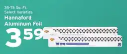 Hannaford Hannaford aluminum foil offer