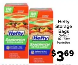 Valu Market Hefty storage bags offer