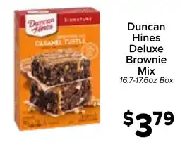 Valu Market Duncan Hines deluxe brownie mix offer