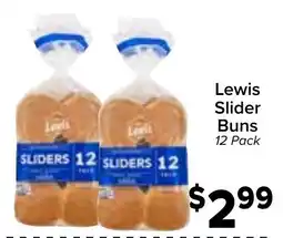 Valu Market Lewis Slider Buns offer