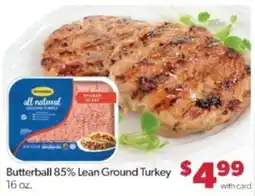Family Fare Butterball Ground Turkey offer