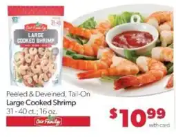 Family Fare Our Family large cooked shrimp offer