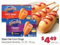 Family Fare State Fair Corn Dogs offer
