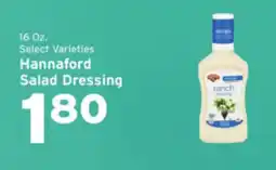 Hannaford Hannaford salad dressing offer