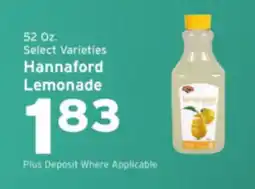 Hannaford Hannaford Lemonade offer