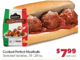 Family Fare Cooked Perfect Meatballs offer