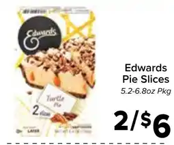 Valu Market Edwards pie slices offer