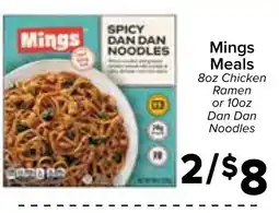 Valu Market Mings Meals offer