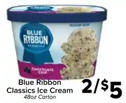 Valu Market Blue Ribbon Classics Ice Cream offer