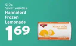 Hannaford Hannaford frozen lemonade offer