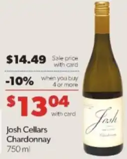 Family Fare Josh Cellars Chardonnay offer