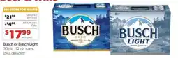 Family Fare Busch or Busch Light offer