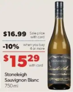 Family Fare Stoneleigh Sauvignon Blanc offer