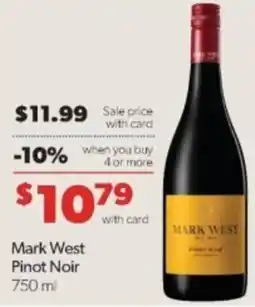 Family Fare Mark West Pinot Noir offer