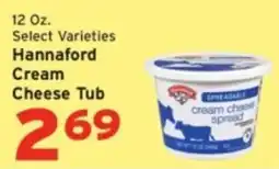 Hannaford Hannaford cream cheese spread offer