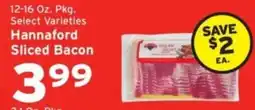 Hannaford Hannaford Sliced Bacon offer