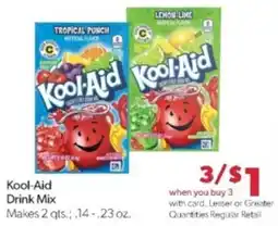 Family Fare Kool-Aid Drink Mix offer