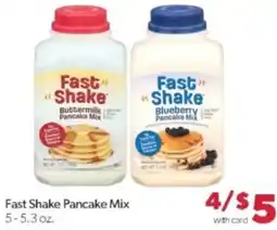 Family Fare Fast Shake Pancake Mix offer