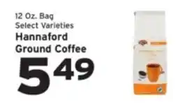 Hannaford Hannaford ground coffee offer