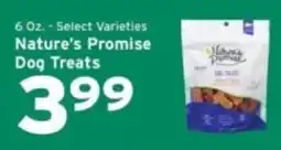 Hannaford Nature's Promise Dog Treats offer