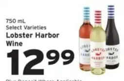Hannaford Lobster Harbor Wine offer