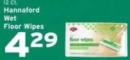Hannaford Hannaford wet floor wipes offer