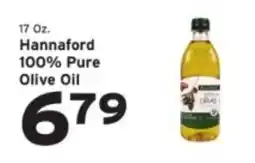 Hannaford Hannaford 100% pure olive oil offer