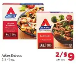 Family Fare Atkins Entrees offer
