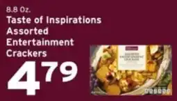 Hannaford Taste of Inspirations Assorted Entertainment Crackers offer