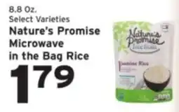 Hannaford Nature's Promise microwave in the bag rice offer