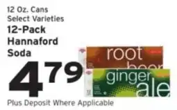 Hannaford Hannaford Soda offer