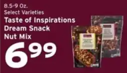 Hannaford Taste of Inspirations Dream Snack Nut Mix offer